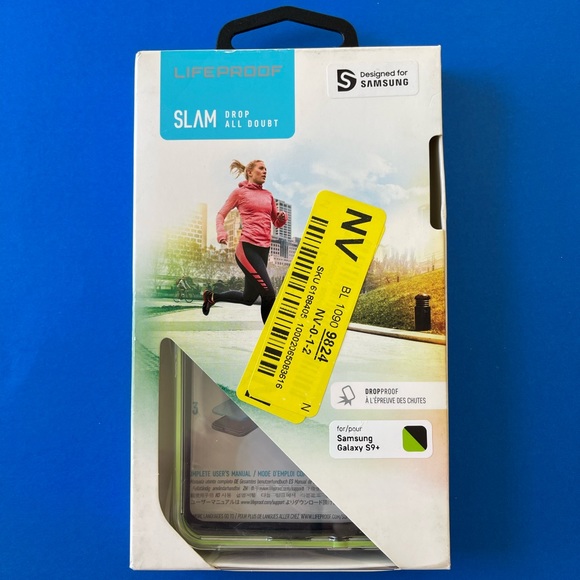 Galaxy S9+ - LifeProof Slam Series Case (LIME/BLACK) - Picture 5 of 6